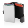 C-Secure aluminium RFID kaarthouder portemonnee - PU - 9.5x6.8x1.6cm