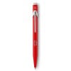 Caran d'Ache 849 balpen - metaal - blauwe inkt - push knop