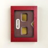 Chocoladeletter - 200 gram - met marsepein - A t/m Z