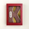 Chocoladeletter - 200 gram - met marsepein - A t/m Z