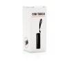 COB zaklamp - aluminium - 30M bereik - 60 lumens - draagband