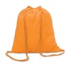 Colored rugzak - katoen - 100 g/m2 - met trekkoord