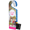 Dubbele deurhanger met condoom - 28x9 cm