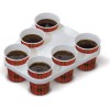 Koffietray - kunststof - voor 6 bekers