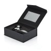 Executive pull it kurkentrekker - aluminium - in luxe geschenkverpakking