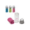 Ashton sporthanddoek - 90 x 30 cm - microvezel - in herbruikbare fles