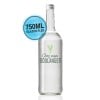 Glazen waterfles met schroefdop 750ml - glas - bronwater