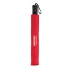 Haarlem paraplu 21" - polyester pongee 190T - opvouwbaar - rubberen handvat
