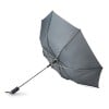 Haarlem paraplu 21" - polyester pongee 190T - opvouwbaar - rubberen handvat