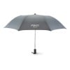 Haarlem paraplu 21" - polyester pongee 190T - opvouwbaar - rubberen handvat