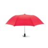 Haarlem paraplu 21" - polyester pongee 190T - opvouwbaar - rubberen handvat