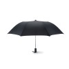 Haarlem paraplu 21" - polyester pongee 190T - opvouwbaar - rubberen handvat