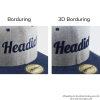 Heavy brushed cap - katoen - 6 panelen - verstevigde voorzijde - koperen bucklesluiting