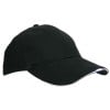 Heavy brushed cap - katoen - 6 panelen - 3 LED lichtjes - klittenbandsluiting