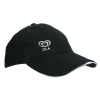 Heavy brushed cap - katoen - 6 panelen - 3 LED lichtjes - klittenbandsluiting