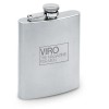 Heupfles 200 ml - RVS - schroefdop