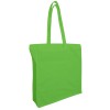 Katoen shopper - katoen - 115g/m² - 38 x 42 x 10 cm - brede bodem en zijvouw