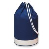 Katoenen strandtas met witte streep