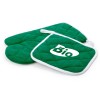 Leston keuken set - katoen/polyester - met ophanglus