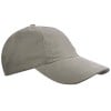 Brushed promo kinder cap - katoen - 5 panelen - klittenbandsluiting