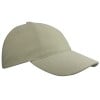 Brushed promo kinder cap - katoen - 5 panelen - klittenbandsluiting