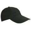 Brushed promo kinder cap - katoen - 5 panelen - klittenbandsluiting