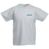 Fruit of the loom t-shirt - kinderen - katoen - 160 g/m²
