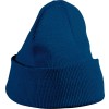 Daiber gebreide kindermuts - polyacryl - tweelaags - met omslag