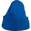 Daiber gebreide kindermuts - polyacryl - tweelaags - met omslag