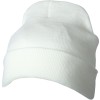 Daiber gebreide muts - polyacryl - tweelaags - met omslag