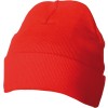Daiber gebreide muts - polyacryl - tweelaags - met omslag
