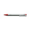 LAMY Logo balpen - metaal - zwarte inkt - gekleurde tip en top - geschenkverpakking