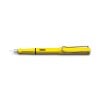 LAMY Safari vulpen - kunststof en metaal - blauwe inkt - metalen clip - geschenkverpakking