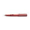 LAMY Safari vulpen - kunststof en metaal - blauwe inkt - metalen clip - geschenkverpakking