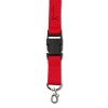 Bobbi keycord - polyester - 25 mm - veiligheidssluiting - karabijnhaak - gesp