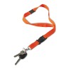 Bobbi keycord - polyester - 25 mm - veiligheidssluiting - karabijnhaak - gesp