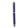 Laserpen - metaal - laser- en lichtfuncties - met stylus - blauwe inkt