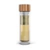 LoyalTea® War Child Tea To Go Infuser 350 ml - borosilicaat glas - schroefdop