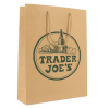 Luxe papieren kraft tas 180 g/m² - A4 - bruin - katoenen koord