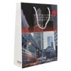 Papieren tas 170 g/m² - A3 - wit - all over bedrukt - katoenen koord