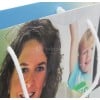 Papieren tas 170 g/m² - A3 liggend - wit - all over bedrukt - katoenen koord