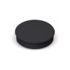 Ronde magneet 36 mm - kunststof - zwart of wit