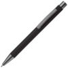 New York balpen - metaal - blauwe inkt - rubberised soft touch afwerking
