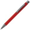 New York balpen - metaal - blauwe inkt - rubberised soft touch afwerking