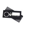 Vrachtwagen sleutelhanger - metaal - 10.5 cm - geschenkverpakking