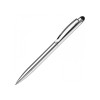 Modena stylus balpen - metaal - blauwe inkt - draaimechanisme