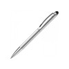 Modena stylus balpen - metaal - blauwe inkt - draaimechanisme