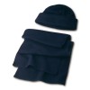Russo winterset - polyester - fleece sjaal en fleece muts