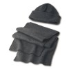 Russo winterset - polyester - fleece sjaal en fleece muts