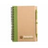 Sonora Plus notitieboek - A5 - gerecycled papier - 70 vellen - inclusief balpen